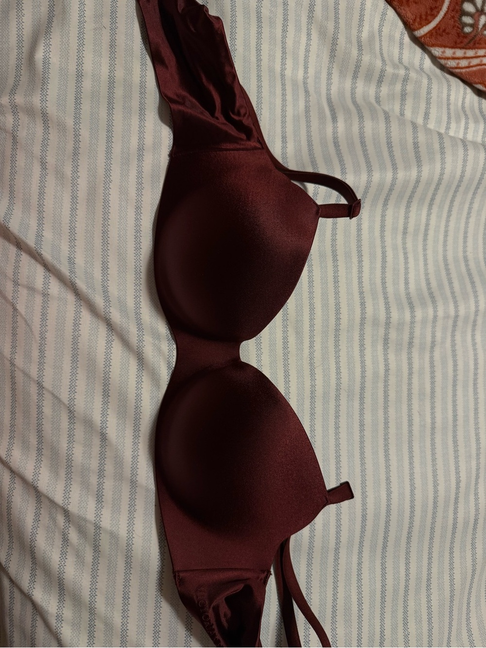 Victoria’s Secret Flexfactor Lightly Lined Balconette Bra - Burgundy - 34C